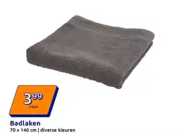 Action Badlaken aanbieding