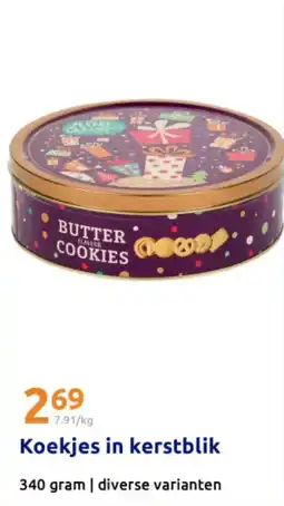 Action Koekjes in kerstblik aanbieding