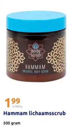 Action Hammam lichaamsscrub aanbieding