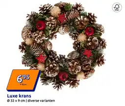 Action Luxe krans aanbieding