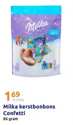 Action Milka kerstbonbons Confetti aanbieding
