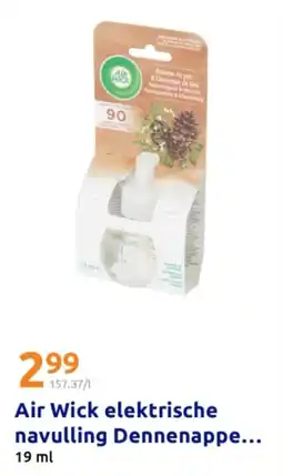 Action Air Wick elektrische navulling Dennenappe aanbieding