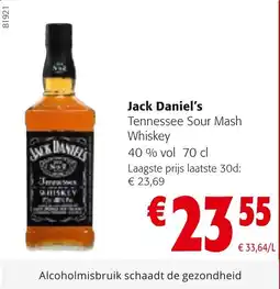 Colruyt Jack Daniel's aanbieding