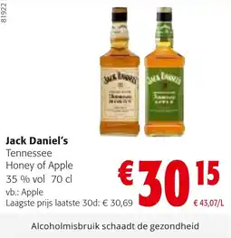 Colruyt Jack Daniel's aanbieding