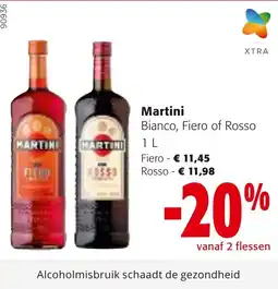 Colruyt Martini Fiero aanbieding