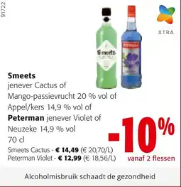 Colruyt Peterman Violet - aanbieding