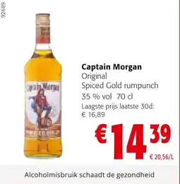 Colruyt Captain Morgan aanbieding