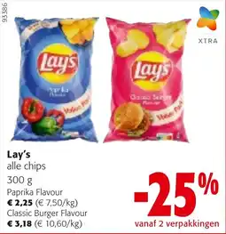 Colruyt Lays Paprika Flavour aanbieding
