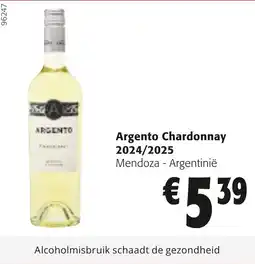 Colruyt Argento Chardonnay 2024/2025 aanbieding