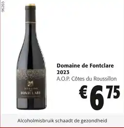 Colruyt Domaine de Fontclare 2023 aanbieding