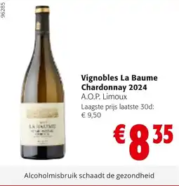 Colruyt Vignobles La Baume Chardonnay 2024 aanbieding