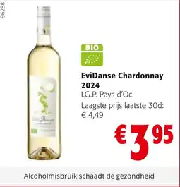 Colruyt EviDanse Chardonnay 2024 aanbieding
