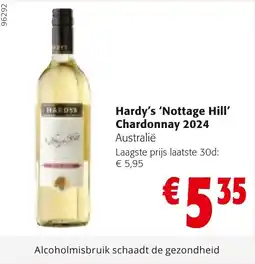 Colruyt Hardy's 'Nottage Hill' Chardonnay 2024 aanbieding