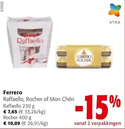 Colruyt Ferrero aanbieding