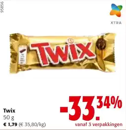 Colruyt Twix aanbieding