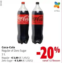 Colruyt Coca-Cola Zero Sugar aanbieding