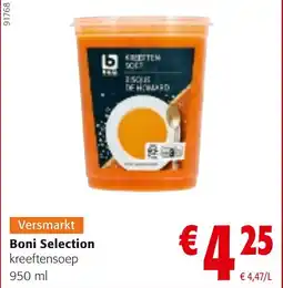 Colruyt Boni Selection kreeftensoep aanbieding
