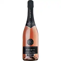 Albert Heijn Viverty Rosé sparkling alcoholvrij aanbieding