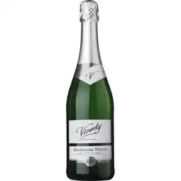 Albert Heijn Viverty Sparkling wit alcoholvrij aanbieding