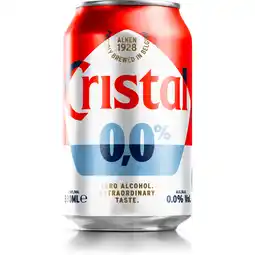 Albert Heijn Cristal 0.0% zero bel aanbieding