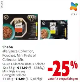 Colruyt Sheba Gevogelte selectie aanbieding