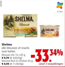 Colruyt Shelma Mousse Rich In Chicken aanbieding