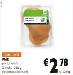 Colruyt FME portobello's aanbieding