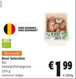 Colruyt Boni Selection Bio aanbieding