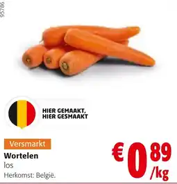 Colruyt Wortelen aanbieding