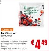 Colruyt Boni Selection bosvruchten aanbieding