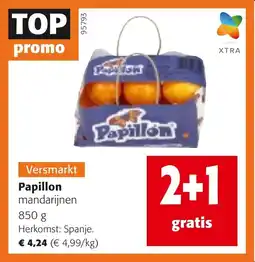 Colruyt Papillon mandarijnen aanbieding