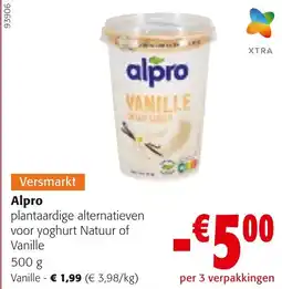 Colruyt Alpro Vanille aanbieding