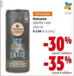 Colruyt Nutroma ijskoffie Latte aanbieding