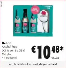 Colruyt Delirio Alcohol Free 0.3 % vol aanbieding