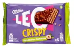 Colruyt Milka Leo Crispy hazelnoten aanbieding