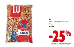Colruyt LU ABC The Original nic-nac aanbieding