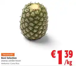 Colruyt Boni Selection Ananas Zonder Kroon aanbieding