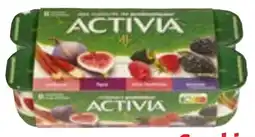 Colruyt Activia Yoghurt Rabarber, vijg, framboos en pruim aanbieding