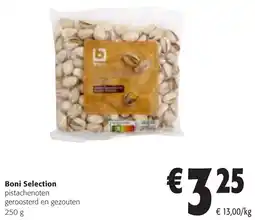 Colruyt Boni Selection Pistachenoten Geroosterd en Gezouten aanbieding