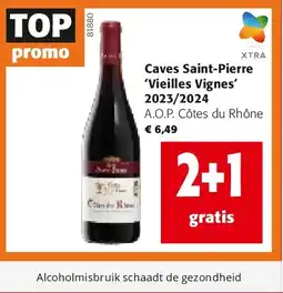 Colruyt Caves Saint-Pierre ‘Vieilles Vignes’ 2023/2024 aanbieding