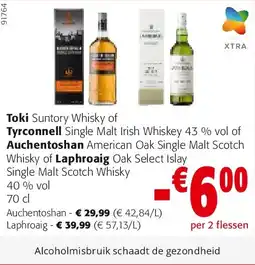 Colruyt Auchentoshan aanbieding