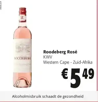 Colruyt Roodeberg Rosé aanbieding