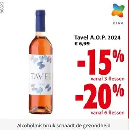 Colruyt Tavel A.O.P. 2024 aanbieding