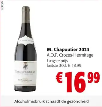 Colruyt M. Chapoutier 2023 aanbieding
