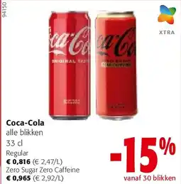 Colruyt Coca-Cola Regular aanbieding