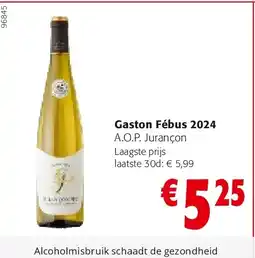 Colruyt Gaston Fébus 2024 aanbieding