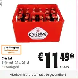 Colruyt Cristal aanbieding