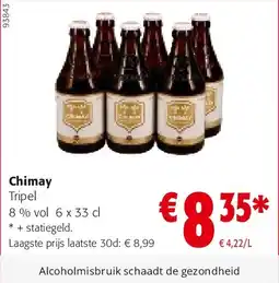 Colruyt Chimay Tripel aanbieding