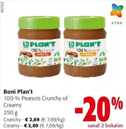 Colruyt Boni Plan’t Crunchy aanbieding