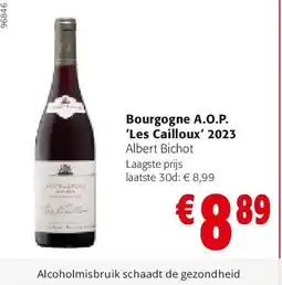 Colruyt Bourgogne A.O.P. ‘Les Cailloux’ 2023 aanbieding
